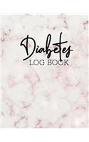 Diabetes Log Book: Weekly Glucose Blood Sugar Diabetes Tracker Log Book. 8.5" X 11" 110 pages