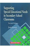 Supporting Special Education Needs in Secondary School Classrooms