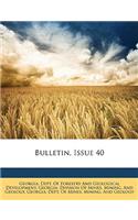 Bulletin, Issue 40