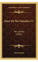 Days Of The Dandies V1: Mrs. Jordan (1901)(English)