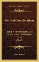 Political Considerations
