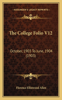 College Folio V12