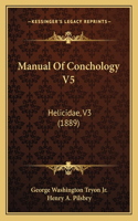 Manual Of Conchology V5