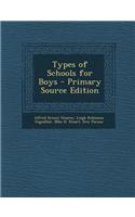 Types of Schools for Boys