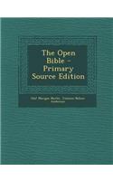 The Open Bible - Primary Source Edition