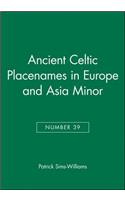 Ancient Celtic Placenames in Europe and Asia Minor, Number 39