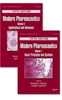 Modern Pharmaceutics, Two Volume Set