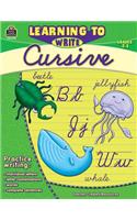 Learning to Write Cursive Grade 2-3