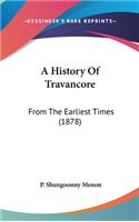 A History Of Travancore