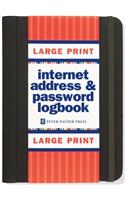 Internet Log Bk Large Print Black