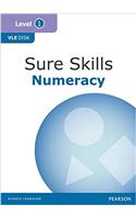 Sure Skills VLE Pack Numeracy Level 1