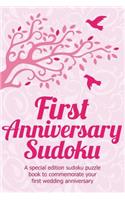 First Anniversary Sudoku: (English)