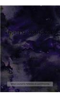 Dream Journal for Reflection and Lucid Dreaming: 7"x10" Notebook with Storm Over the Rockies Watercolor Cover, Ideal Journal to Inspire Lucid Dreaming, 202 Pages, Guided Daily Prompts, 202 Pages wi