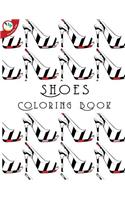 Shoes Coloring Book