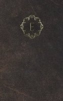 Monogram "E" Journal: (5 Monogram Aged 365 Lined)