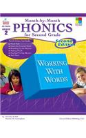 Month-By-Month Phonics for Second Grade