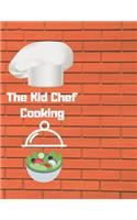 The kid chef cooking