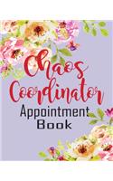 Chaos Coordinator Appointment Book