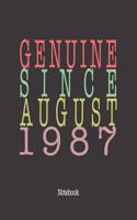 Genuine Since August 1987