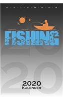 Fishing vom Boot Kalender 2020