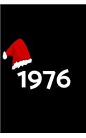 1976: Christmas Theme Gratitude 100 Pages 6" x 9" Notebook