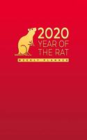 2020 Year of the Rat Weekly Planner