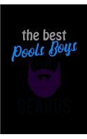 The Best Pool Boys Have Beards: Food Journal - Track Your Meals - Eat Clean And Fit - Breakfast Lunch Diner Snacks - Time Items Serving Cals Sugar Protein Fiber Carbs Fat - 110 Pag