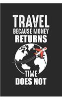 Travel because money returns time does not