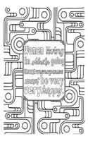 Women Living in Alaska Going Through Menopause Must Be Very Happy: 6x9 College Ruled Notebook, Funny Ruled Paper Composition Book - Unique Inspirational Menopausal Joke Book, Diary Journal for Friend or Family Member - Retirement, Birthday, Christm