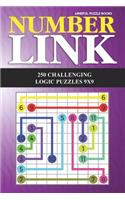 Number Link: 250 Challenging Logic Puzzles 9x9(Number Link Collections)