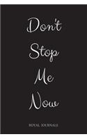 Don't Stop Me Now