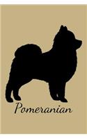 Pomeranian: Blank Lined Journal to Write in - Ruled Writing Notebook