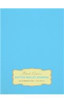 Large 8.5 x 11 Dotted Bullet Journal (Sky Blue #10) Hardcover - 245 Numbered Pages