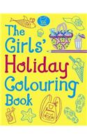 Girls' Holiday Colouring Book