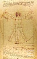 Leonardo Da Vinci Taccuino: L'Uomo Vitruviano - Perfetto Per Prendere Appunti - Ideale Per La Scuola, Lo Studio, Le Ricette O Le Password