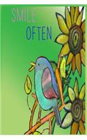 Smile often ( bullet journal, Agenda, timetable )