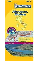 Abruzzo & Molise - Michelin Local Map 361