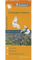 Champagne-Ardenne - Michelin Regional Map 515: Map