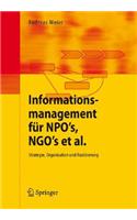 Informationsmanagement Für Npo's, Ngo's Et Al.