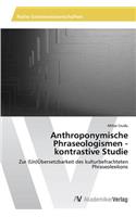 Anthroponymische Phraseologismen - kontrastive Studie