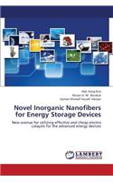 Novel Inorganic Nanofibers for Energy Storage Devices