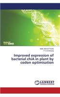 Improved expression of bacterial chiA in plant by codon optimisation