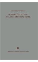 Homoeoteleuton in Latin Dactylic Verse