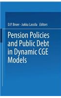 Pension Policies and Public Debt in Dynamic Cge Models