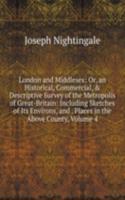 London and Middlesex: Or, an Historical, Commercial, & Descriptive Survey of the Metropolis of Great-Britain: Including Sketches of Its Environs, and . Places in the Above County, Volume 4