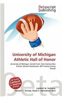 University of Michigan Athletic Hall of Honor