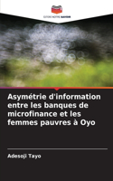 Asymétrie d'information entre les banques de microfinance et les femmes pauvres à Oyo