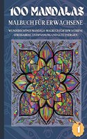 100 Mandalas Malbuch Für Erwachsene