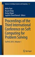 Proceedings of the Third International Conference on Soft Computing for Problem Solving