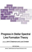 Progress in Stellar Spectral Line Formation Theory